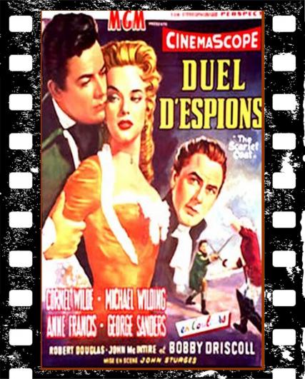 Duel d espions the scarlet coat 1955